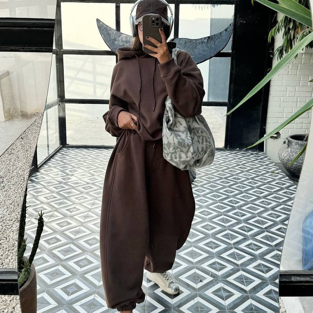 Dame afslappet oversized joggingdragt Stilla