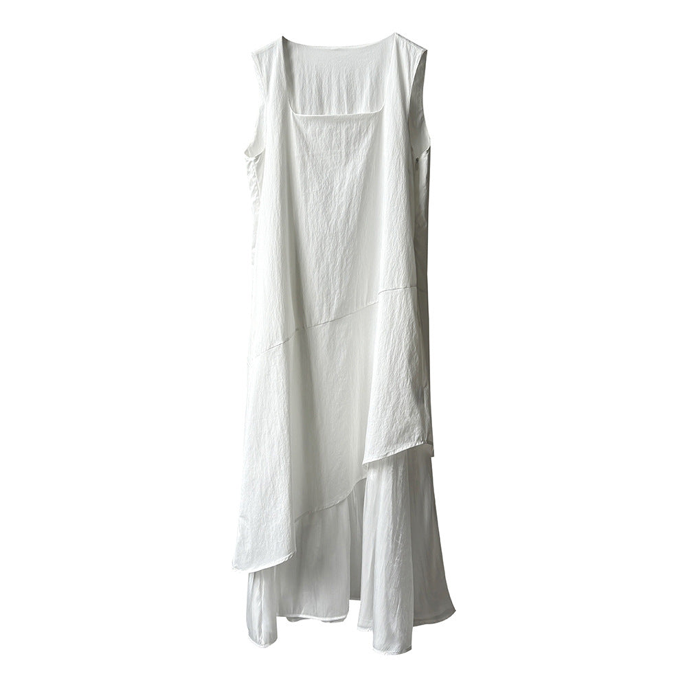 Dame afslappet langærmet kjole Stilla