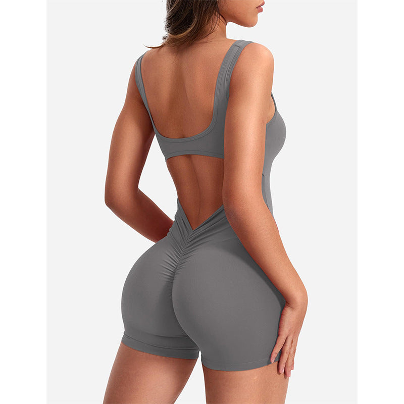 Dame Sporty Jumpsuit med rygudskæring Stilla