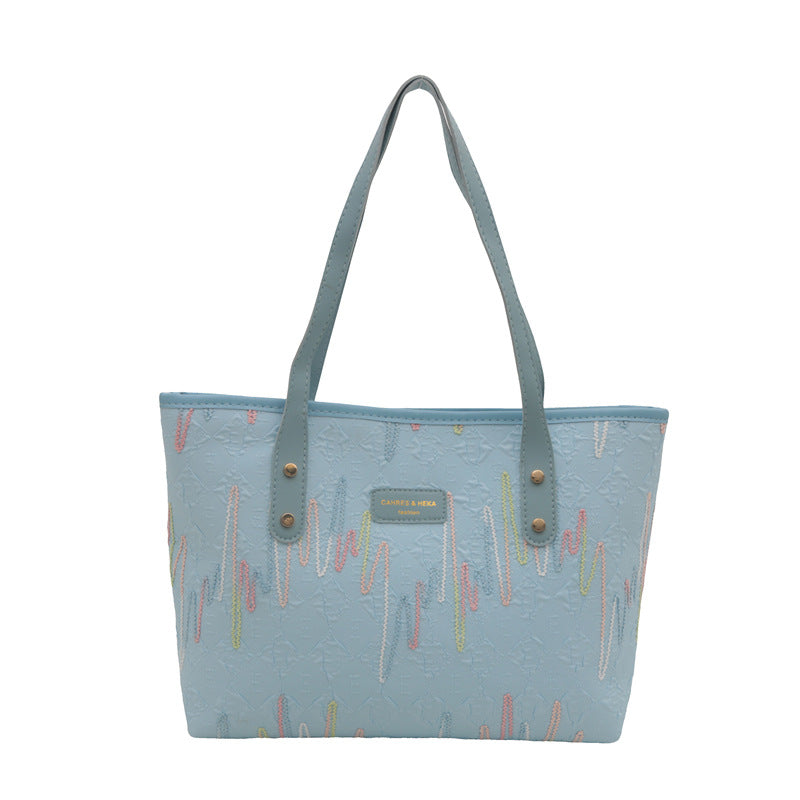 Dame dekorativt mønster bærepose Stilla