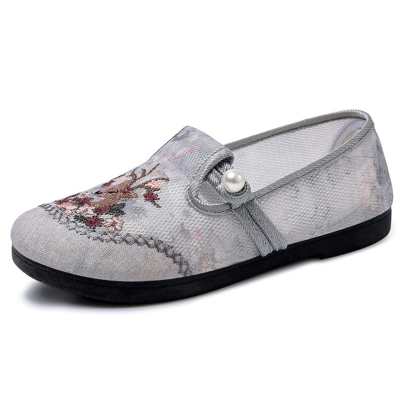 Femme broderede slippers Stilla