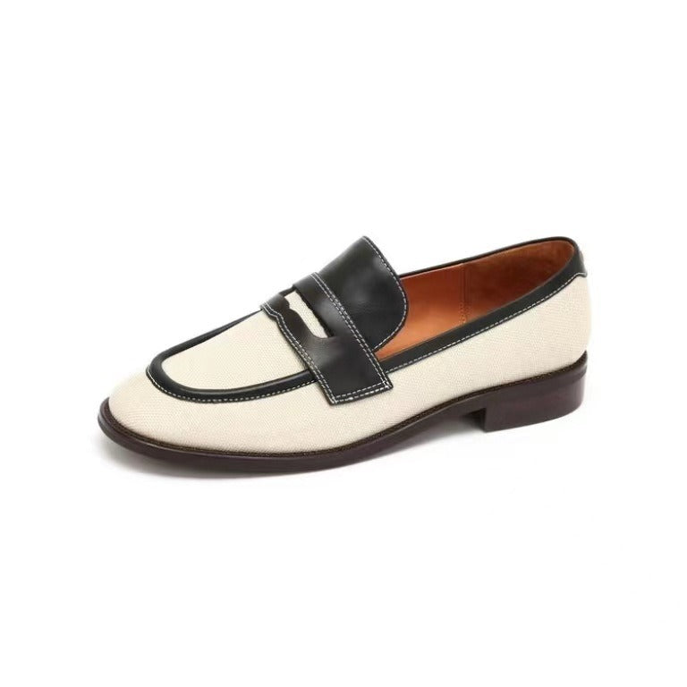 Femme Dato Slip-On Loafer med stilfuld accent Stilla