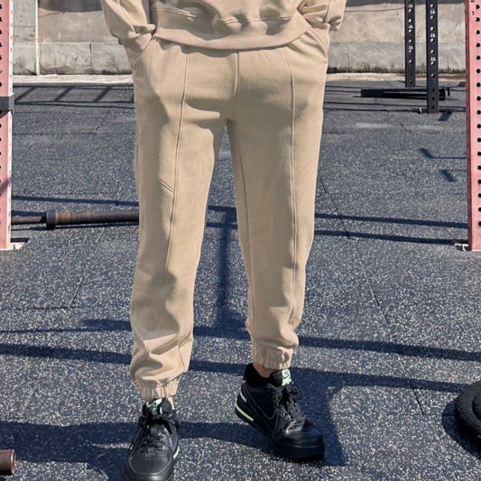 Herrer Sportslige Sweatpants med elastisk talje og lommer Stilla