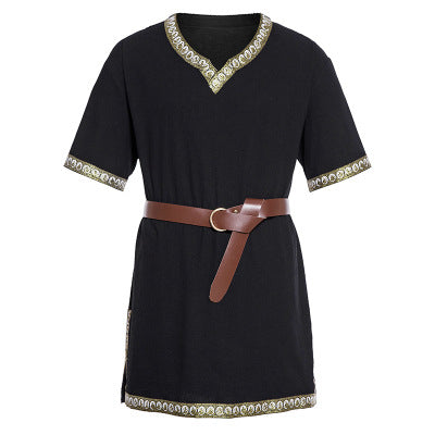 Femme Elegante Kortærmet Tunika Kjole Stilla