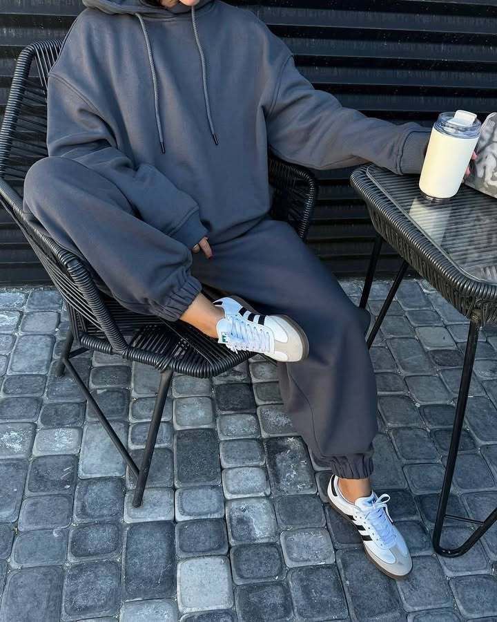 Dame afslappet oversized joggingdragt Stilla