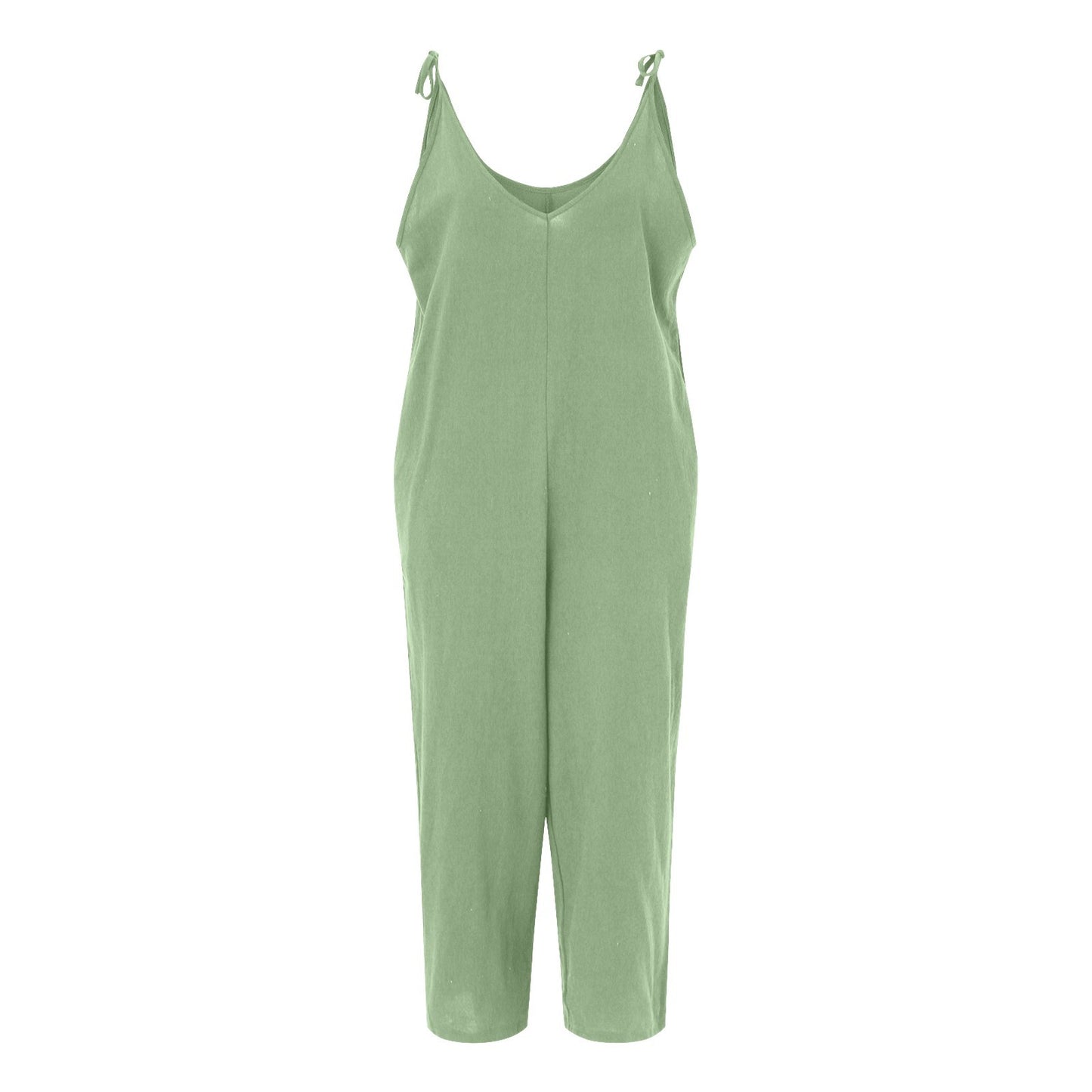 Dame Fritids Spaghetti-strop Jumpsuit Stilla