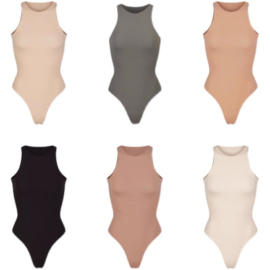 Dame Sporty Høj Hals Bodysuit Stilla