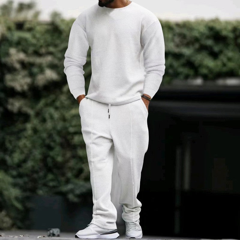 Herrer sporty sweatshirt og joggingbukser sæt Stilla