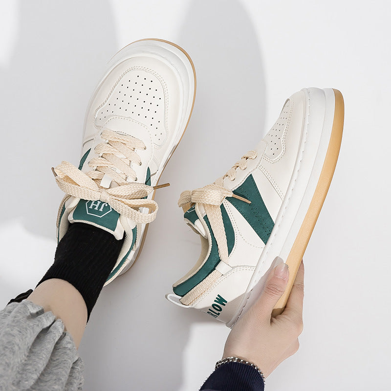 Dame afslappede sneakers med elastiske snørebånd og skridsikker sål Stilla