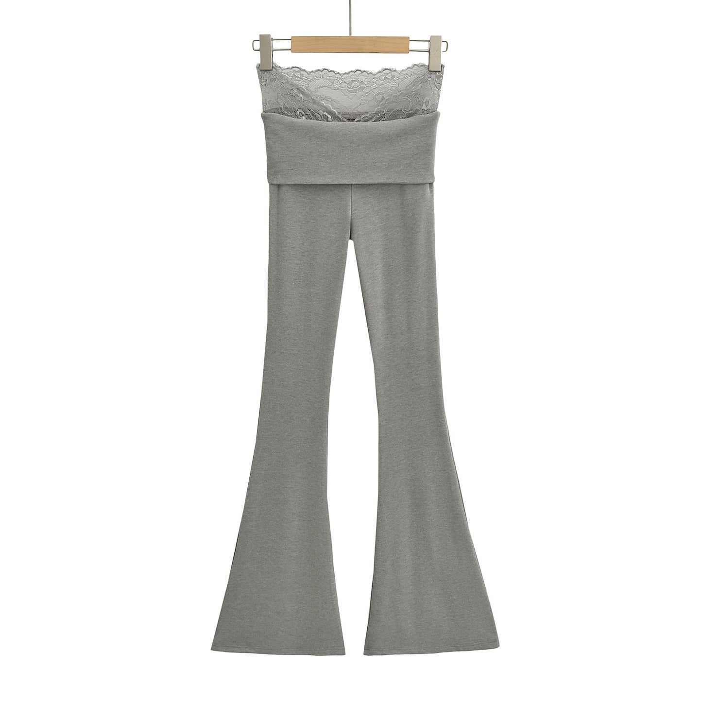 Dame Løs Bootcut Leggings med Spidssnit Stilla