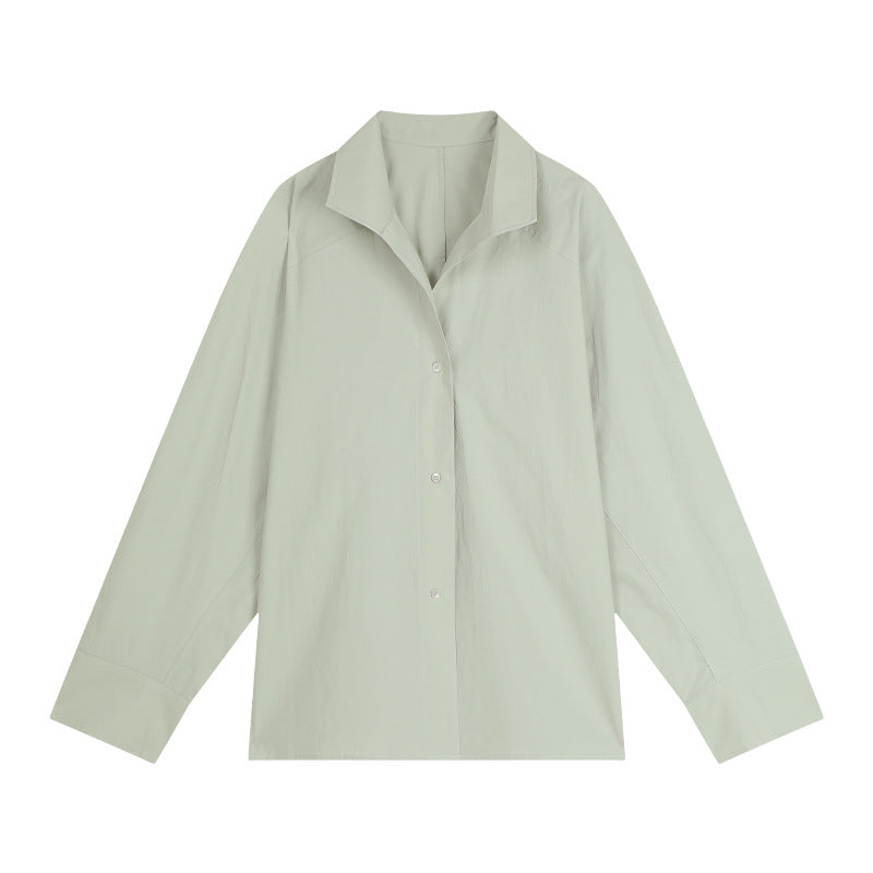 Dame afslappet skjorte med moderne snit og fine stofdetaljer Stilla