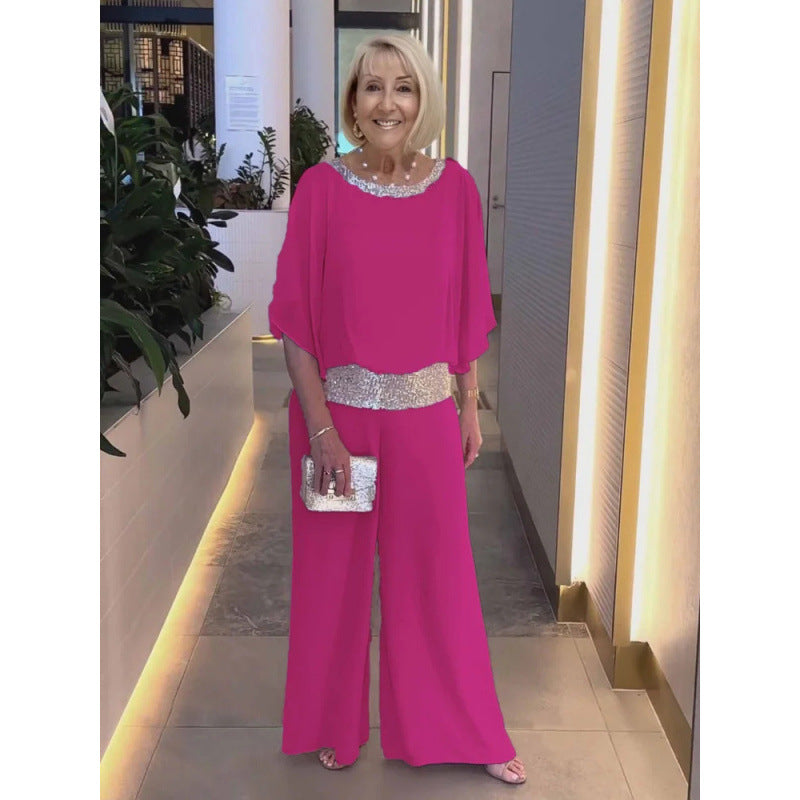 Dame Elegant Aften-Jumpsuit Stilla