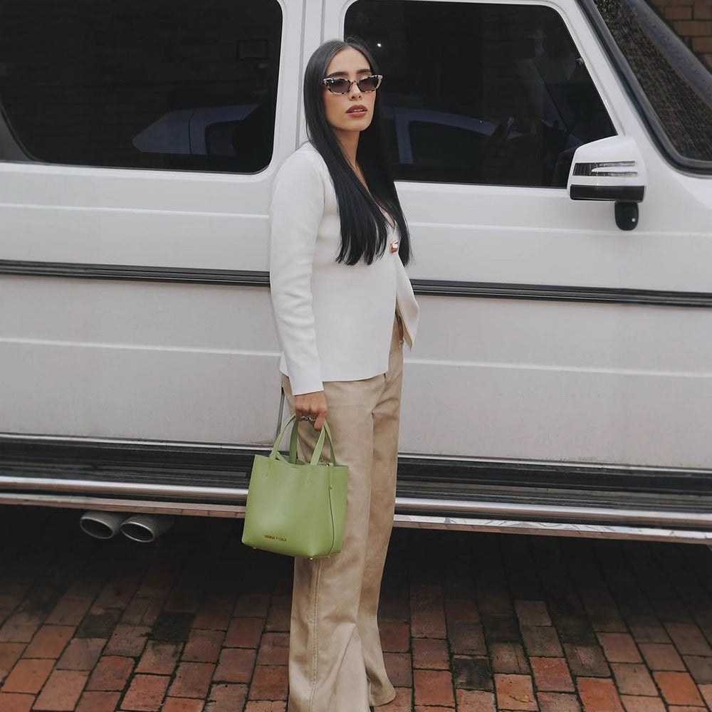 Dame elegant cardigan i højkvalitets viskose Stilla