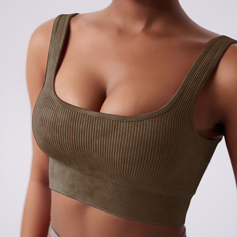 Stilla | Yoga Vest Med Brystpude Beauty Back Sport Bh Til Kvinder
