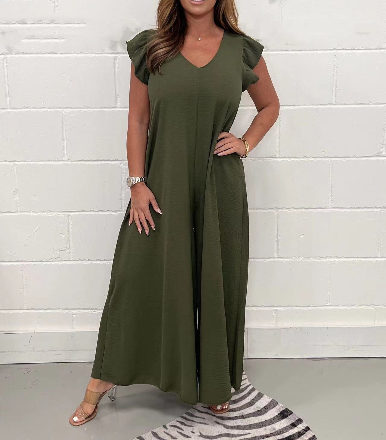 Dame luftig jumpsuit med voluminøs snit Stilla