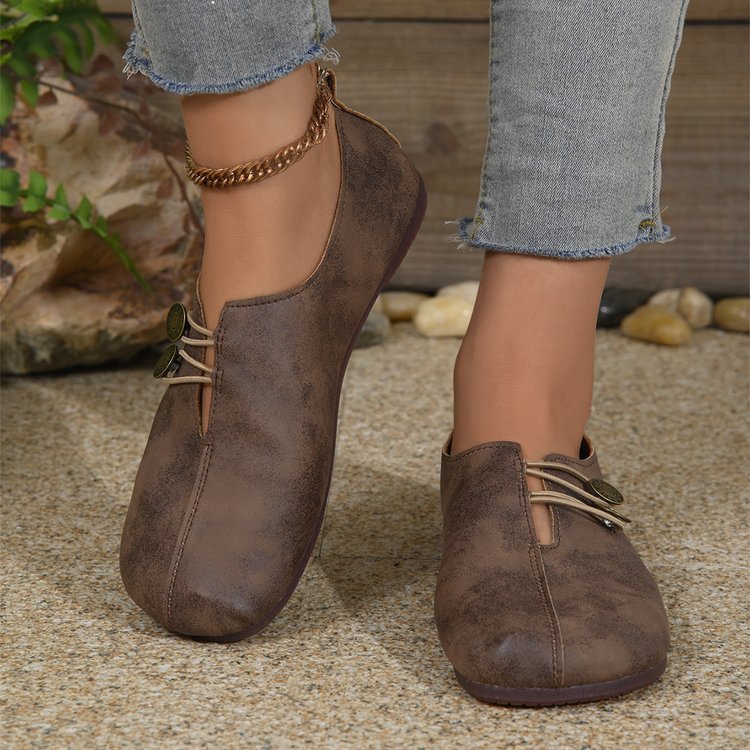 Dame slippers med flotte detaljer Stilla