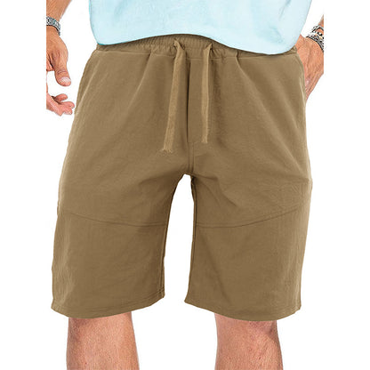 Herrer behagelige Sweatshorts med elastisk talje og praktiske sidelommer Stilla