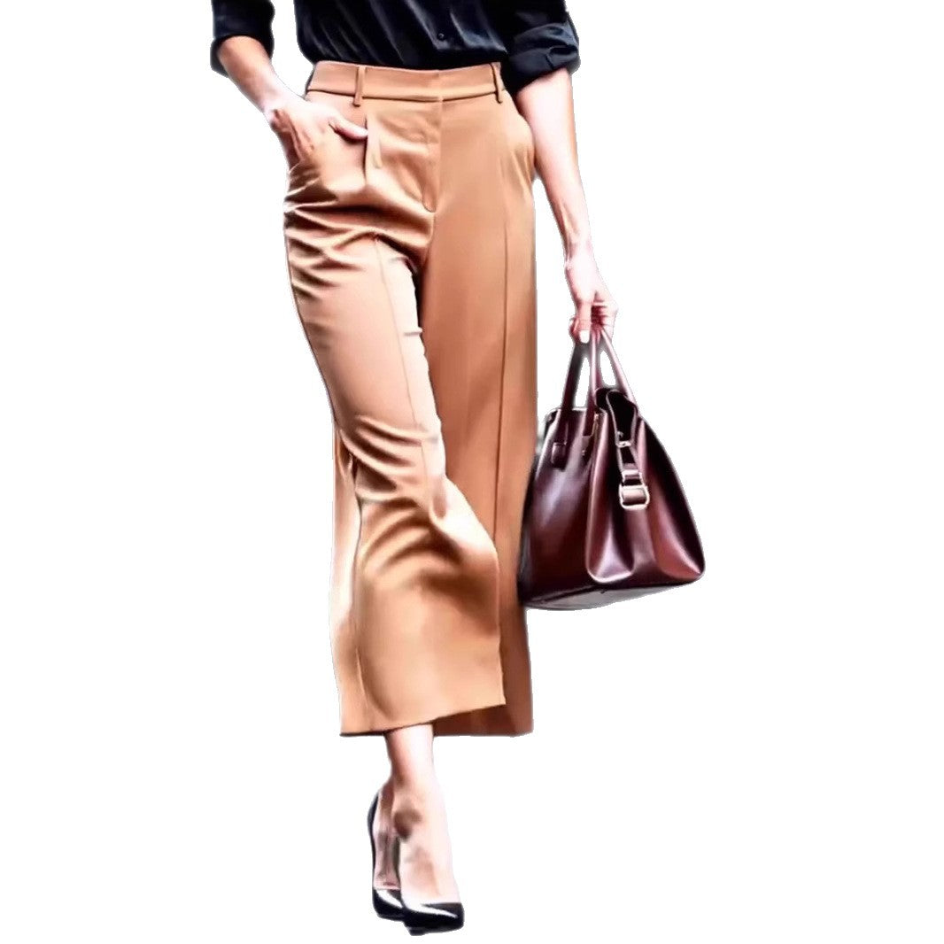 Dame Culotte-bukser med elegant vidde og høj talje Stilla