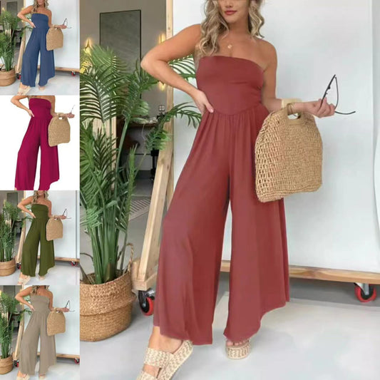 Kvinde Strapless Bred Ben Jumpsuit Stilla 1750322261