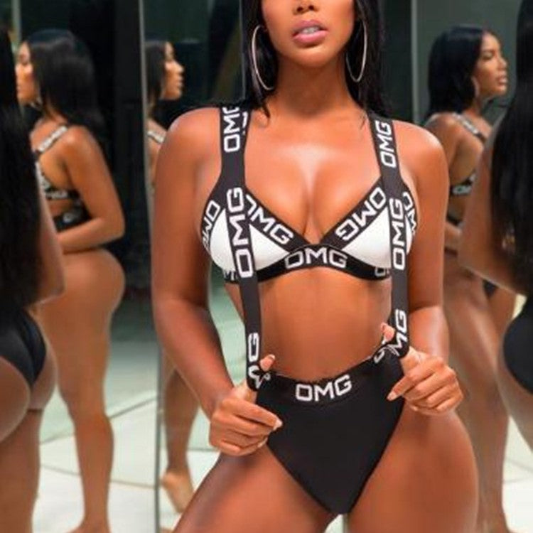 Dame Designer-Bikini-sæt med innovativt snit og emotionelt brand Stilla