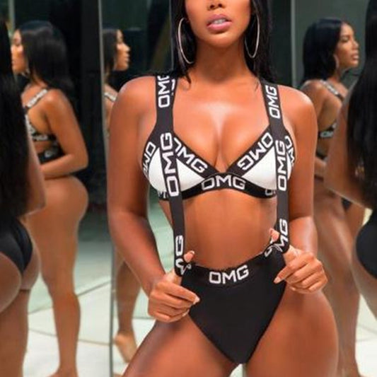 Dame Designer-Bikini-sæt med innovativt snit og emotionelt brand Stilla