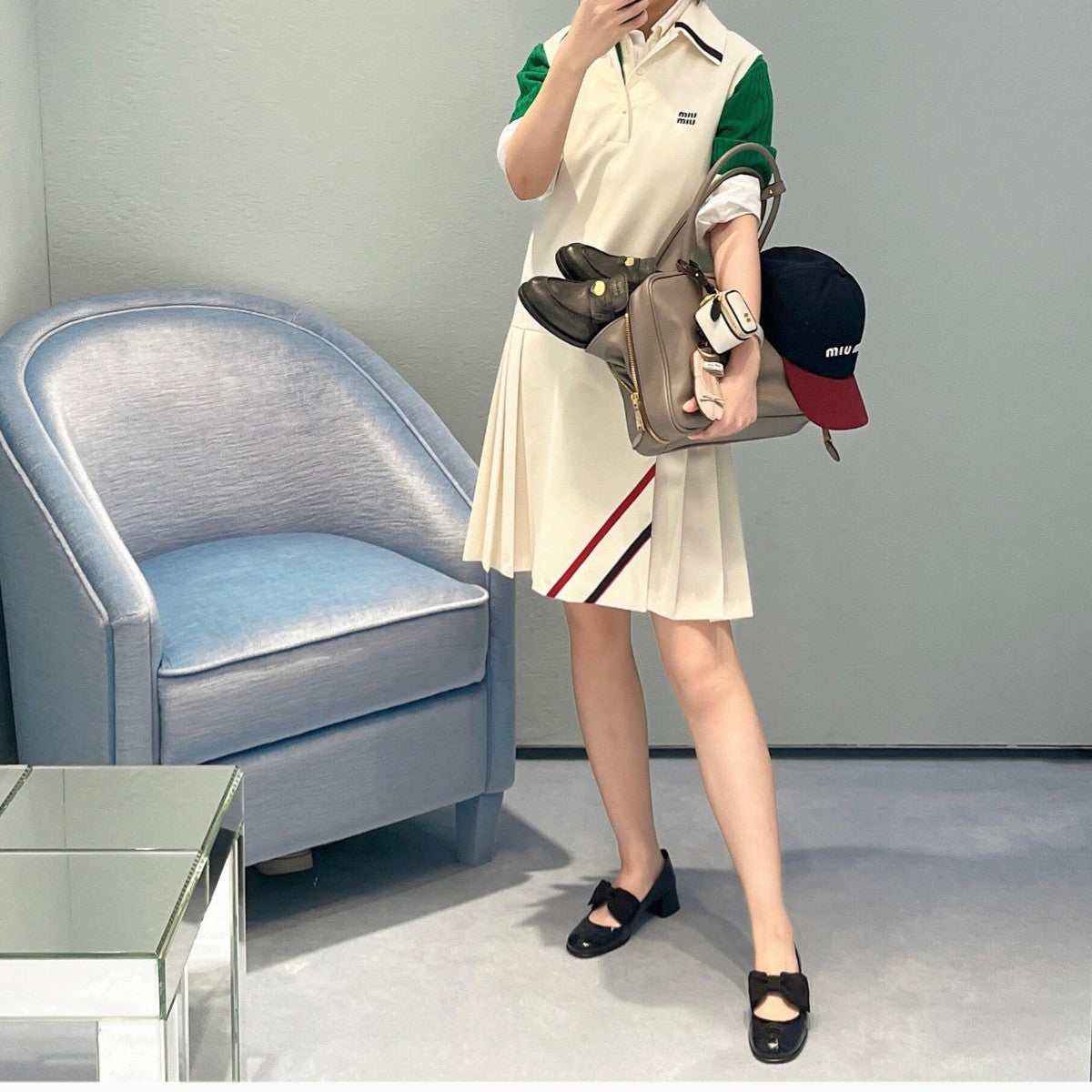 Dame Dekorativ Sløjfe-Detalje Ballerina Flade Stilla