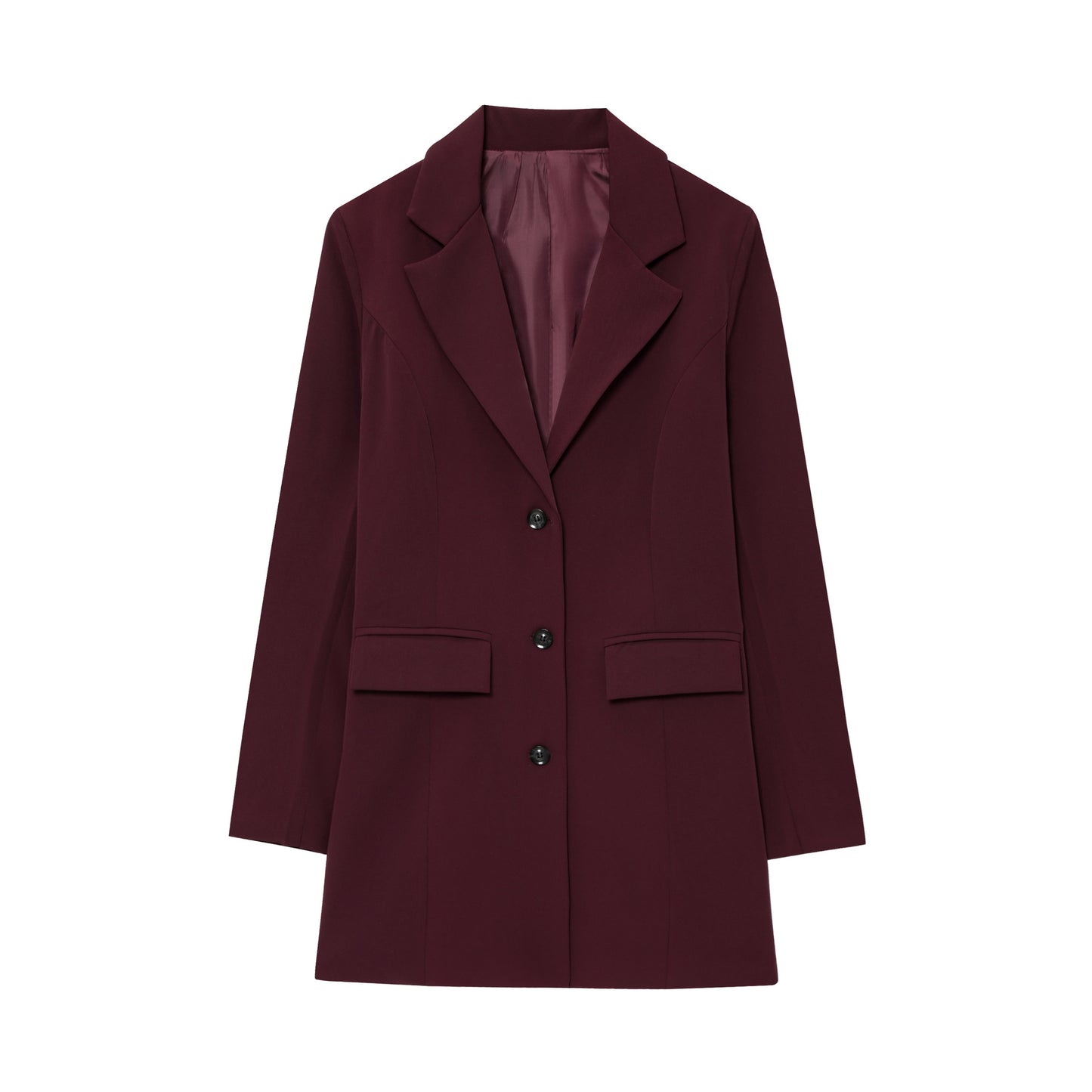 Dame elegant blazer med tætsiddende snit Stilla