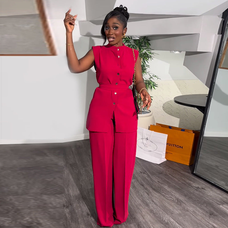 Femme Målsyet Jumpsuit Sættet Stilla
