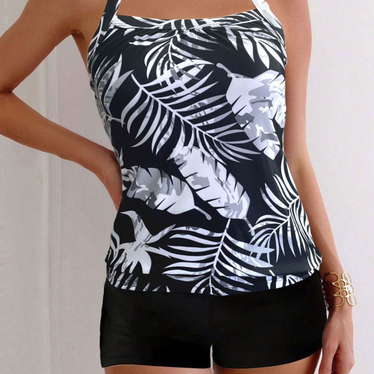 Dame sporttop med shorts Stilla