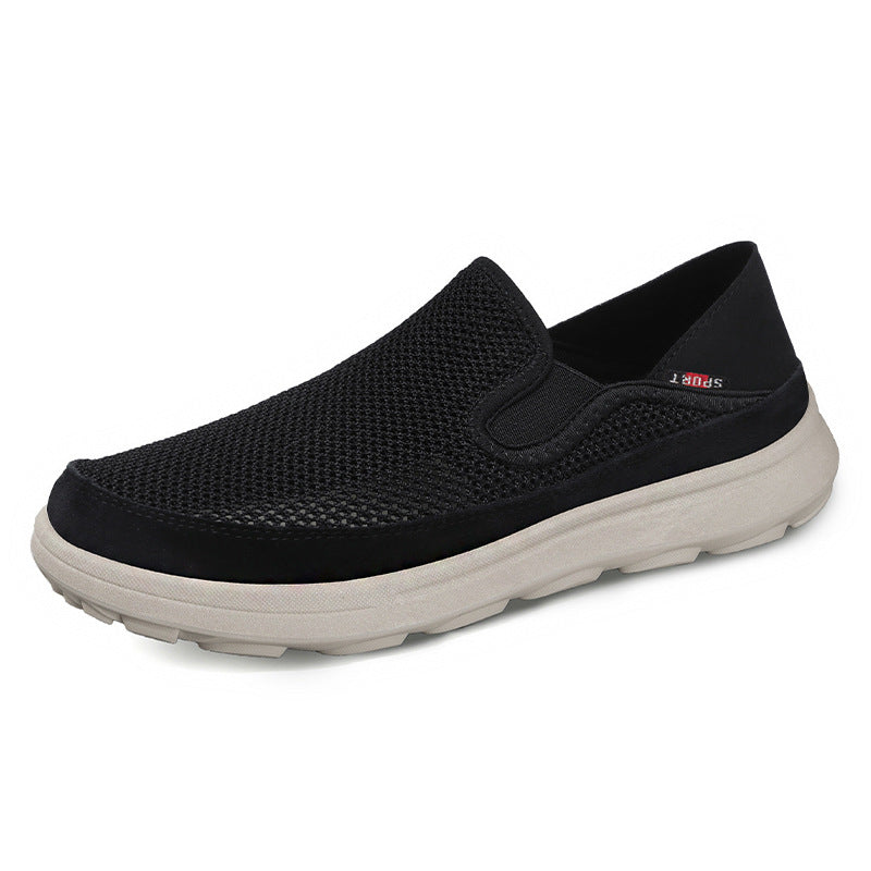 Dame Let Slip-On Åndbare Sneakers med Fleksibel Mesh-Design Stilla