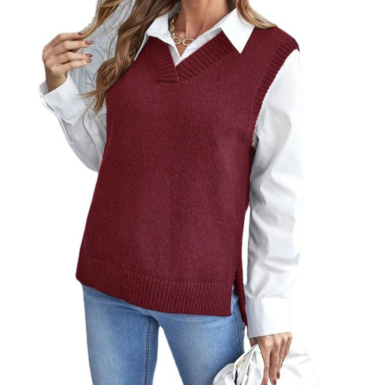 Dame elegant strikvest Stilla