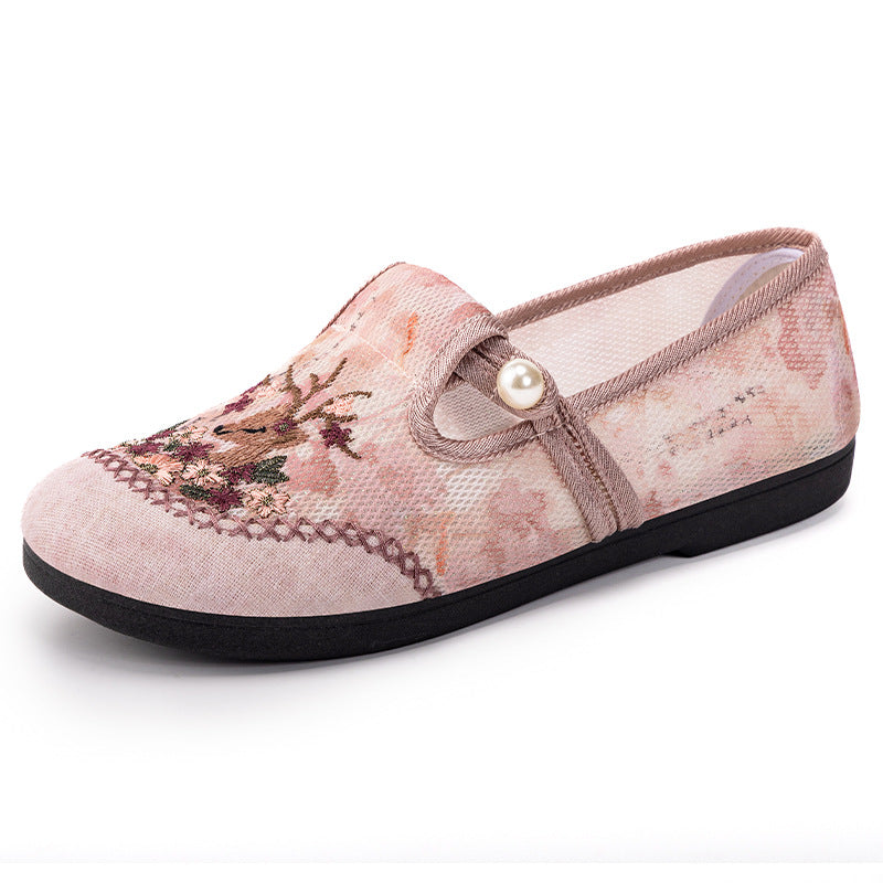 Femme broderede slippers Stilla
