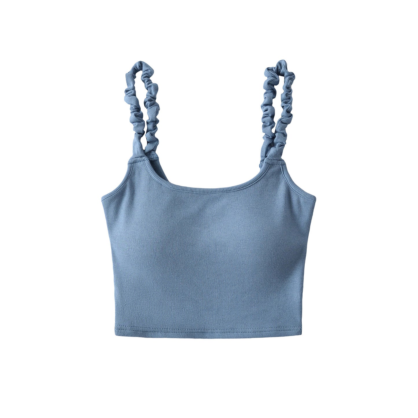 Dame Cropped Top med elastiske stropper Stilla