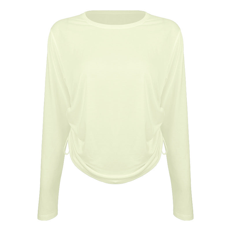 Dame afslappet langærmet skjorte med justerbar søm og åndbare egenskaber Stilla