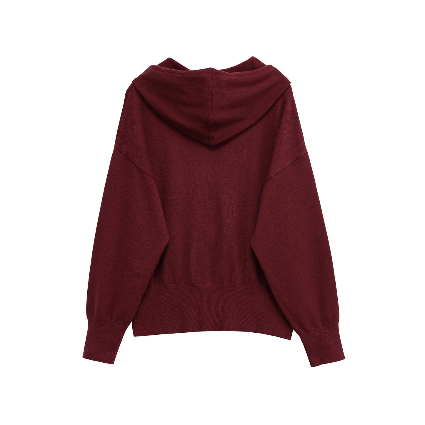 Dame afslappet hættetrøje med lynlås Stilla