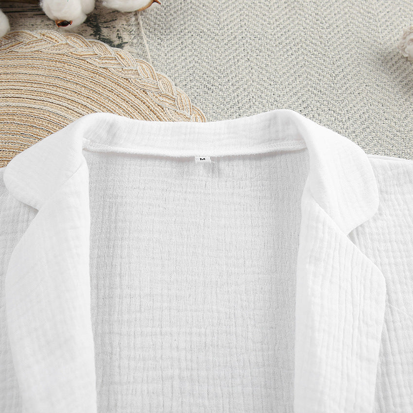 Dame afslappende loungewear-sæt med løstsiddende top og komfortable bukser Stilla