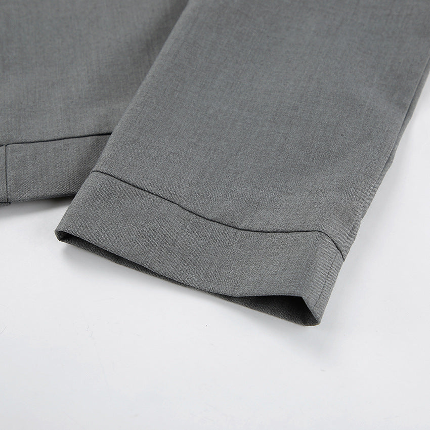 Dame cropped jakke med moderne snit og elegant revers Stilla