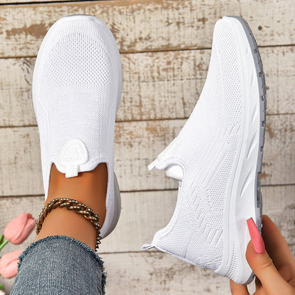 Femme Let Slip-On Sport Sneakers med åndbart strikovermateriale Stilla