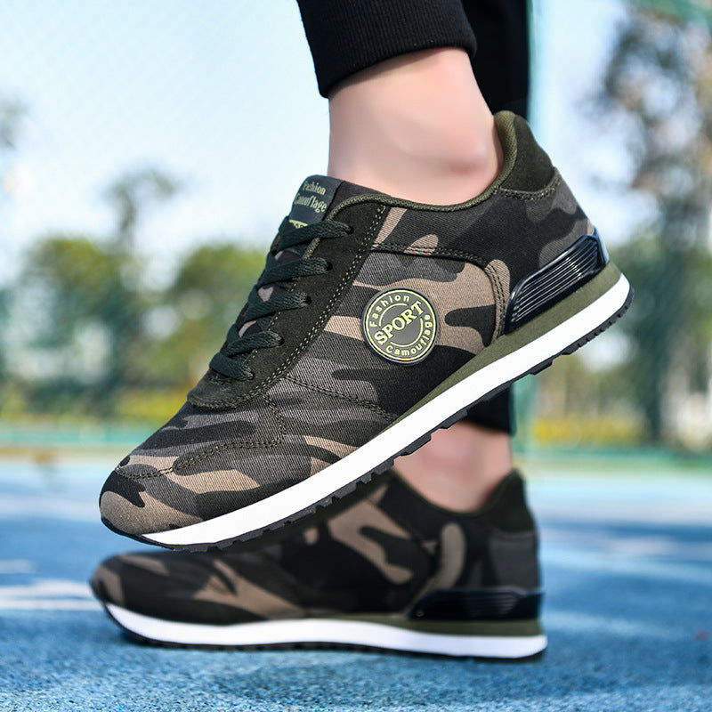 Herre Camouflage Sport Sneakers Stilla