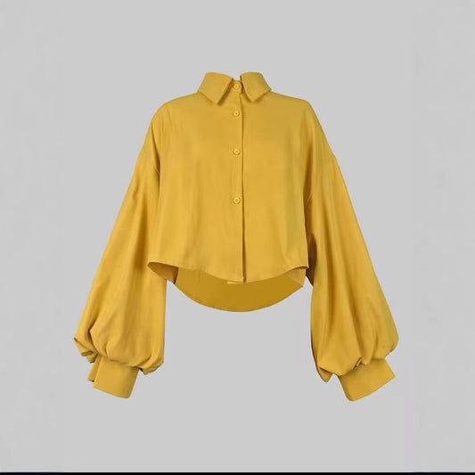 Dame Mode Jumpsuit med skulderpuder og plissé-design Stilla