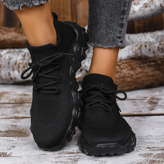 Dame Sporty Sneakers med åndbart overdel og skridsikker sål Stilla