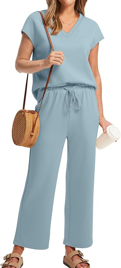 Dame afslappet jumpsuit med bredt ben Stilla