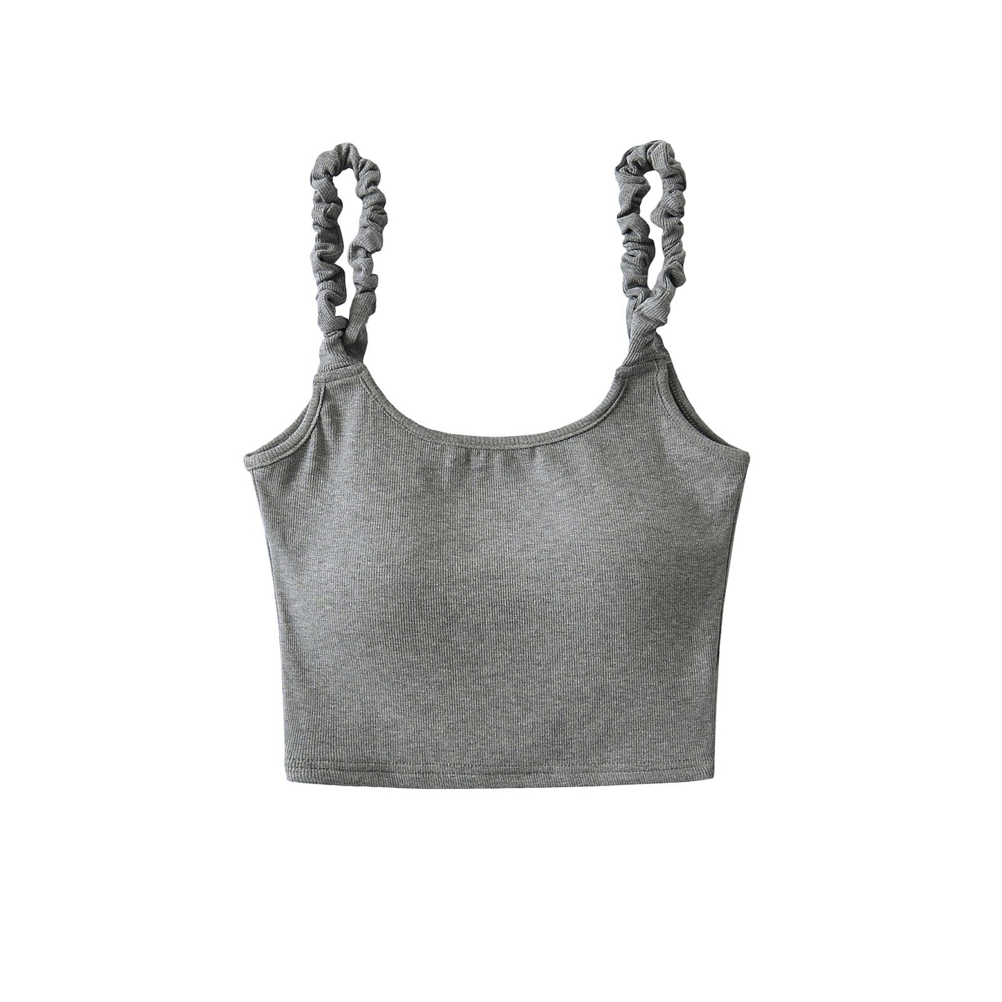 Dame Cropped Top med elastiske stropper Stilla