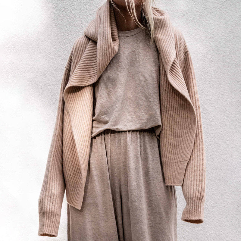 Dame Elegant fritids-sæt med løs pasform og ærmeløs top Stilla