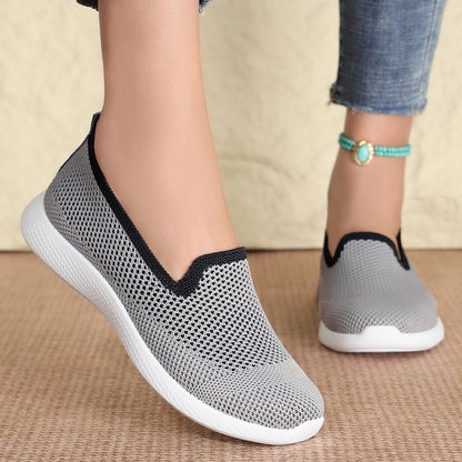 Dame åndbare Slip-On Sneakers Stilla