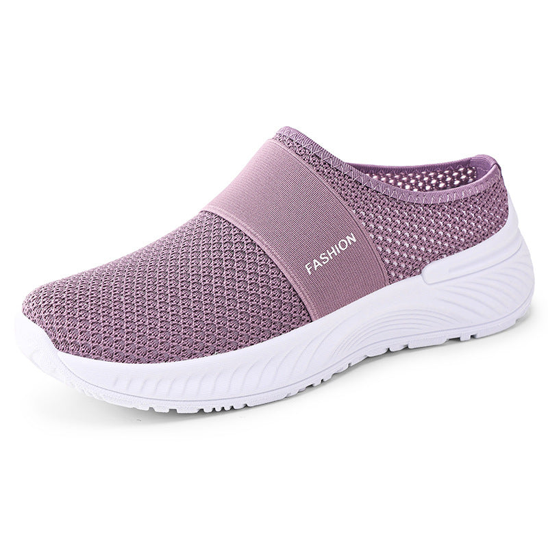 Femme Flexible Slip-On Walking Sneakers Stilla