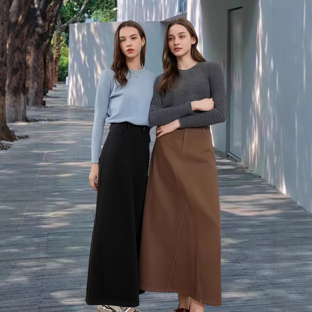 Dame afslappet langærmet t-shirt med blød håndfølelse og afslappet pasform Stilla