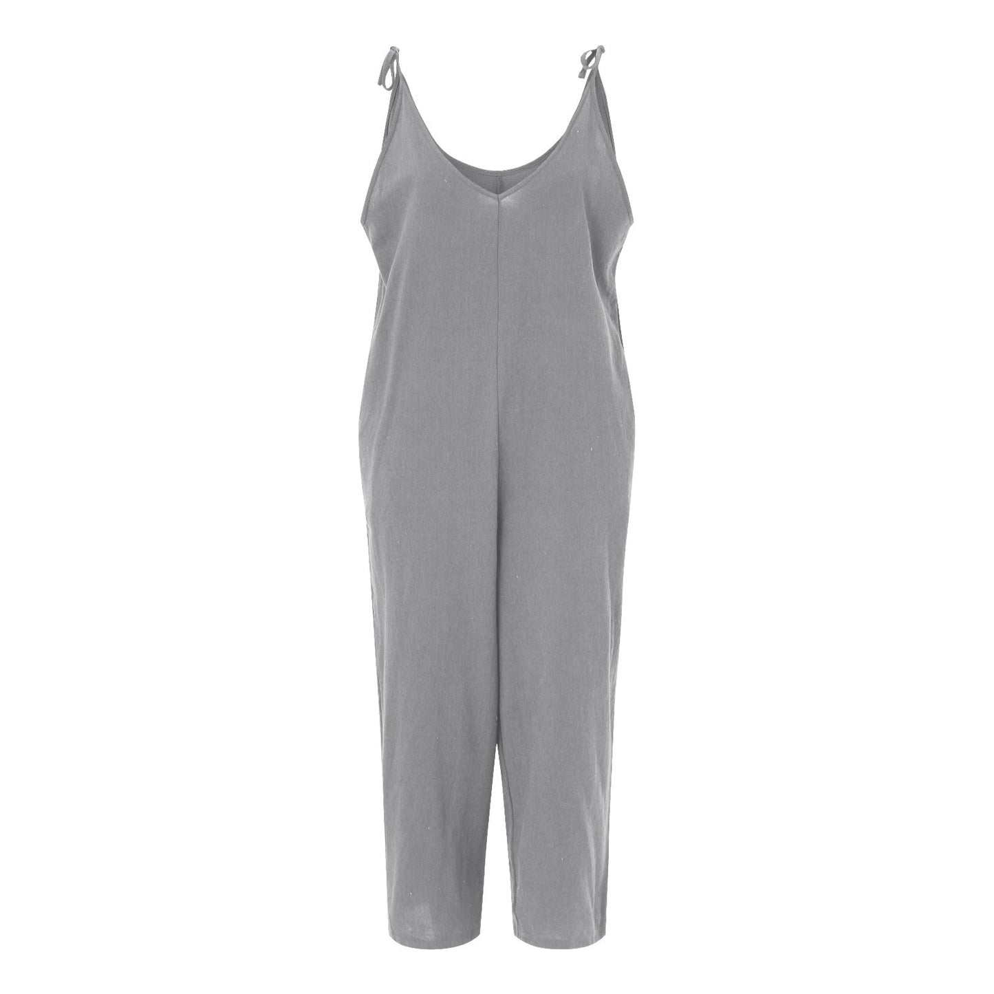 Dame Fritids Spaghetti-strop Jumpsuit Stilla