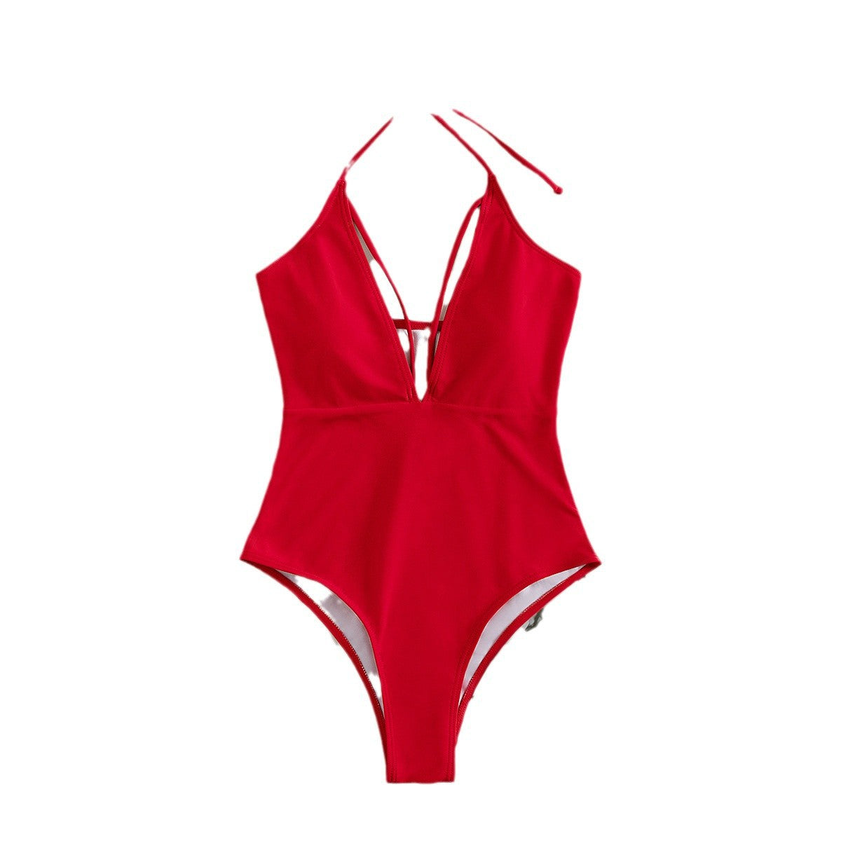 Dame Dyb Halter Enkelt Badebukser Stilla