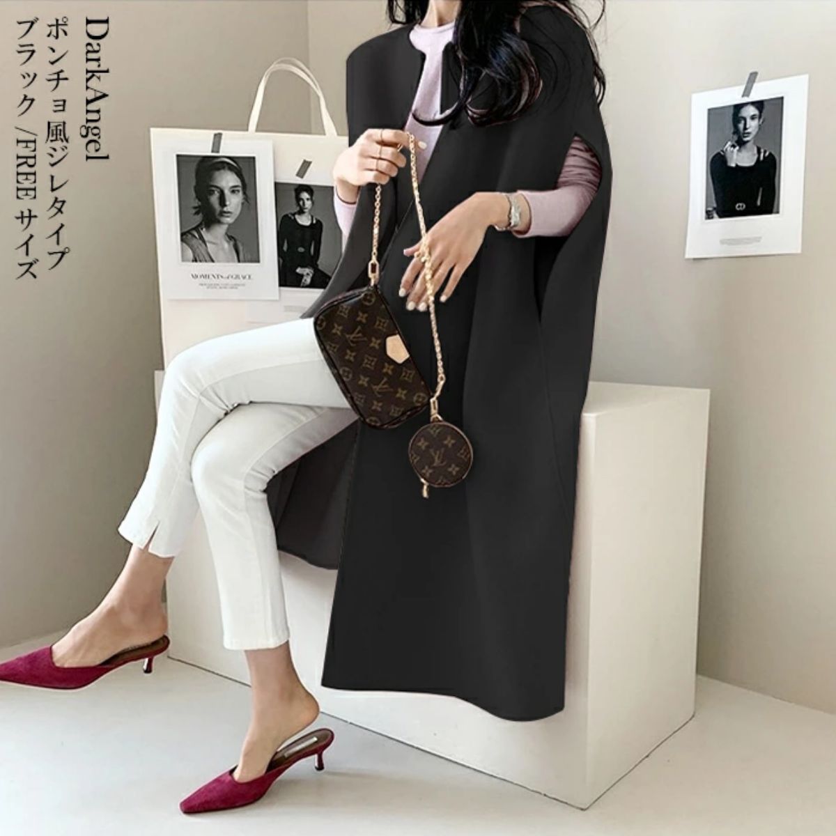 Dame elegant kappe lavet af kvalitetsstof Stilla